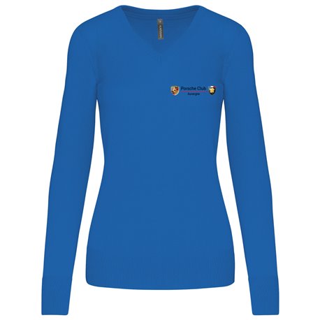 Pull col V Femme Auvergne