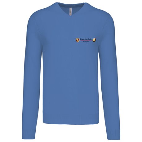 Pull col V Homme Auvergne