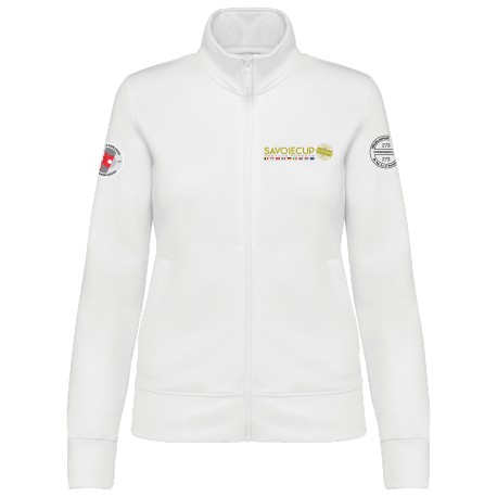 Sweat zippé molleton Femme Savoie Cup Ultimate