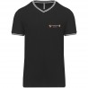 Tee-shirt piqué col V Homme Picardie
