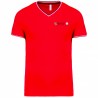 T-shirt maille piquée col V homme