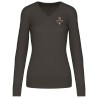 Pull Col V Femme Bretagne