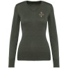Pull Col V Femme Bretagne