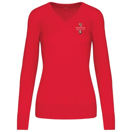 Pull Col V Femme Bretagne