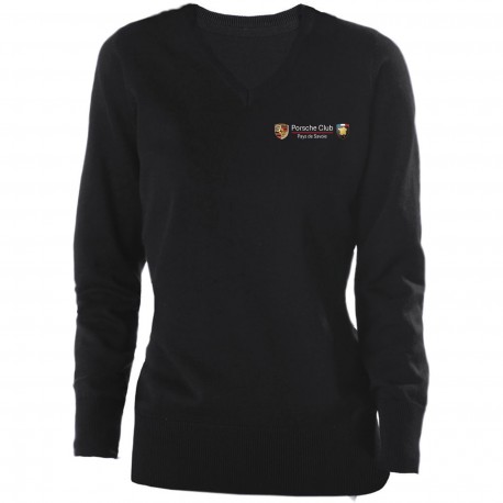 Pull col V Femme Savoie