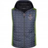Bodywarmer capuche Homme Champagne