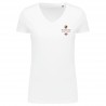Tee shirt Supima col V Femme PCNC
