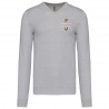 Pull col V Homme Champagne