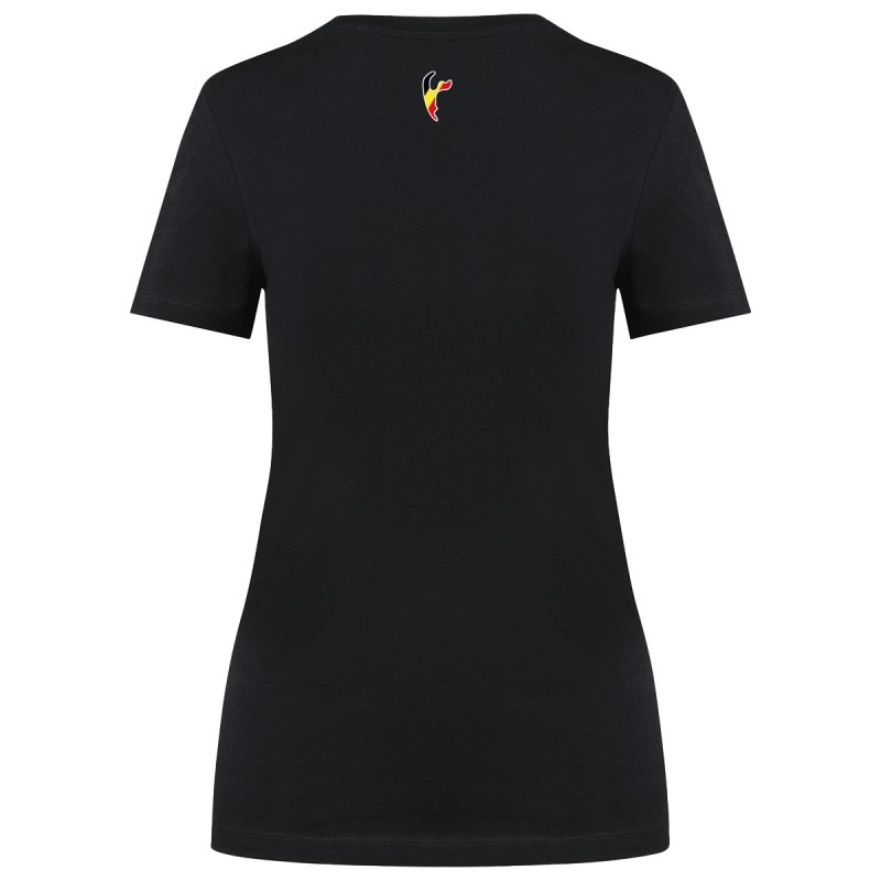 Tee shirt Supima col V Femme 30 ans Francorchamps