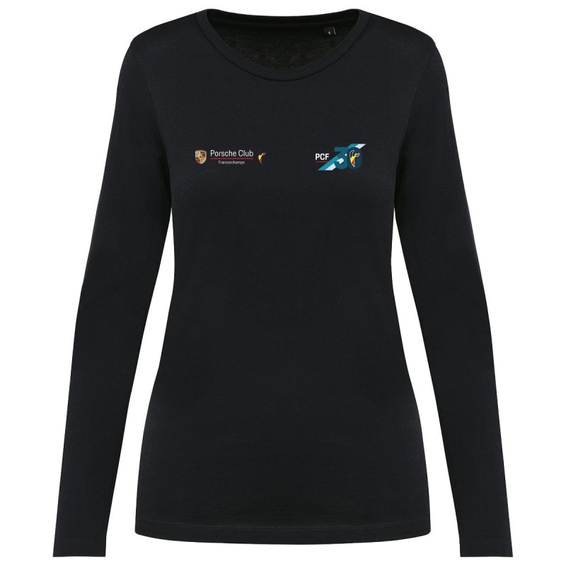 Tee shirt manches longues Supima Femme 30 ans Francorchamps