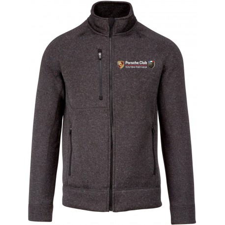 Veste zippée chinée homme Porche Club 924-944-968