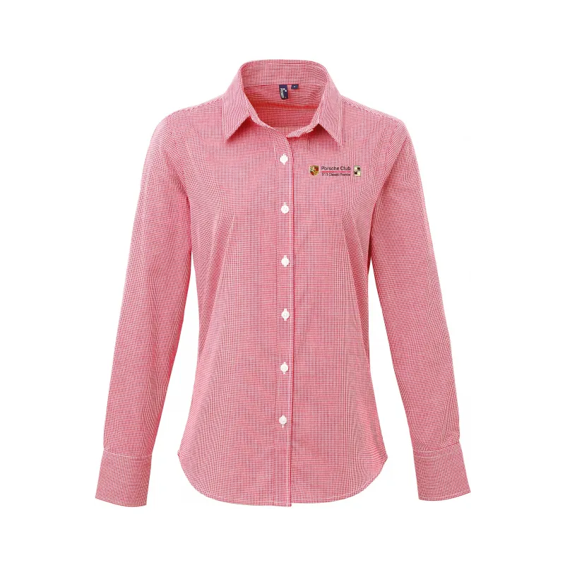 Chemise à carreaux Femme Porsche 911