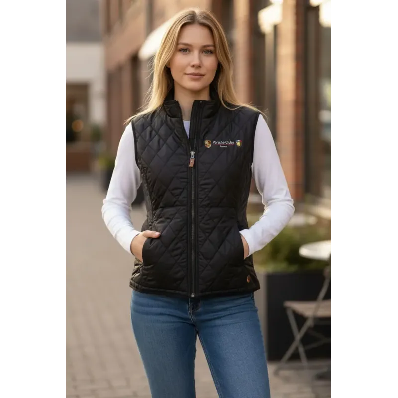 Bodywarmer matelassé losange Premium Femme