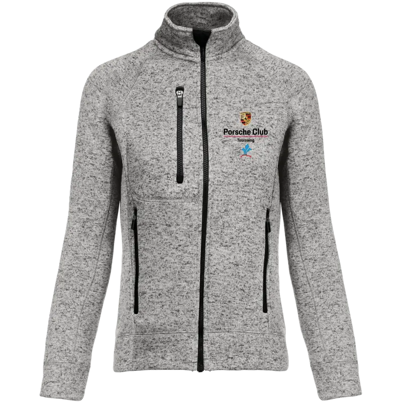 Veste chinée zippée Femme Porsche Tourcoing