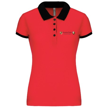 Polo bicolore Femme PCTG