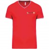 Tee shirt Maille Piqué col V Homme Normandie