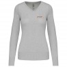 Pull col V Femme Normandie